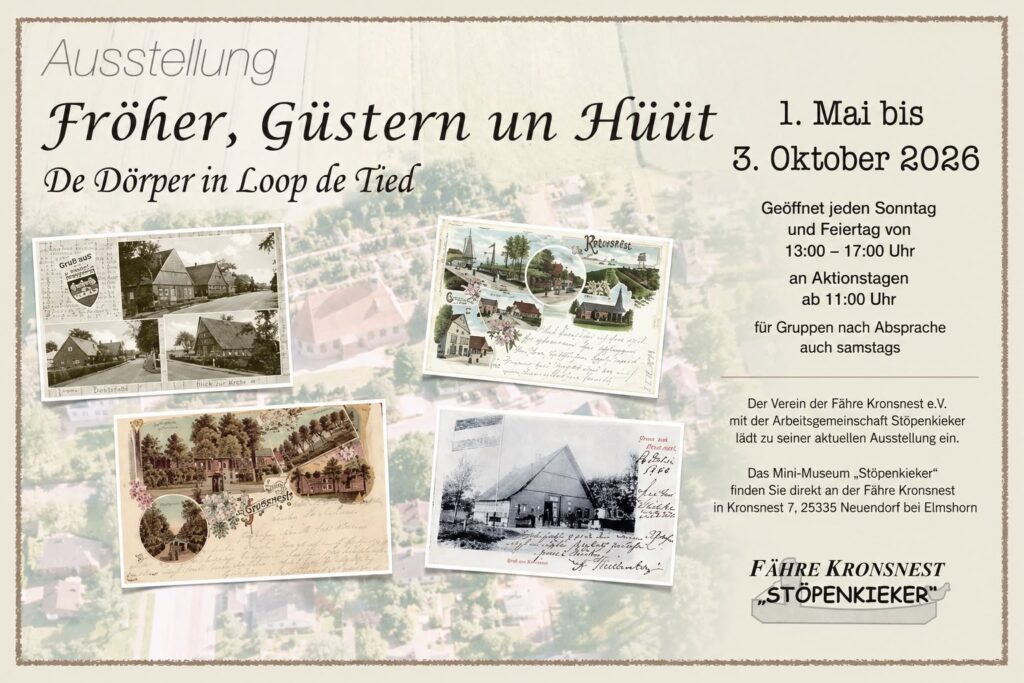 Die historische Fähre Kronsnest ist ein Kulturgut und gilt als Denkmal auf dem Wasser