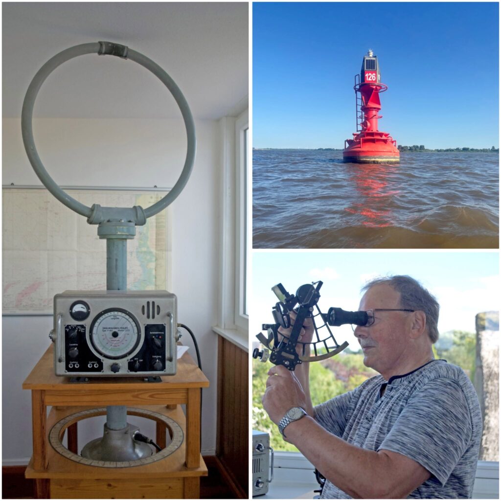 Ein toller Beitrag über Seefahrt, Navigation und die besondere Geschichte der Unterelbe – und ein schöner Blick auf die alte Seefahrtsschule in Grünendeich.